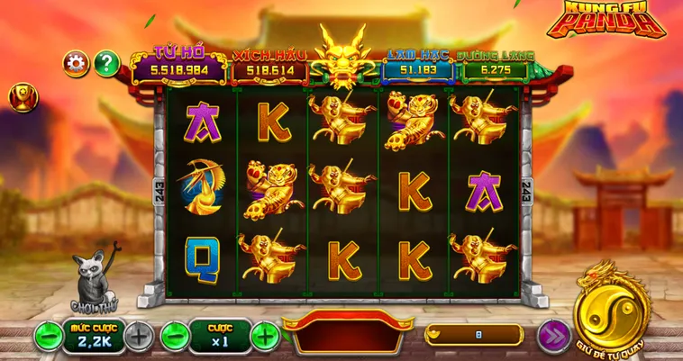 Slot Game Kungfu Panda Tại VaoBet Với Cơ Hội Chiến Thắng Đỉnh Cao Mọi Lúc