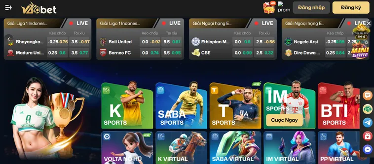 Cổng Game VaoBet - Đa Dạng Các Trò Chơi Cho Cược Thủ Tha Hồ Đặt Được